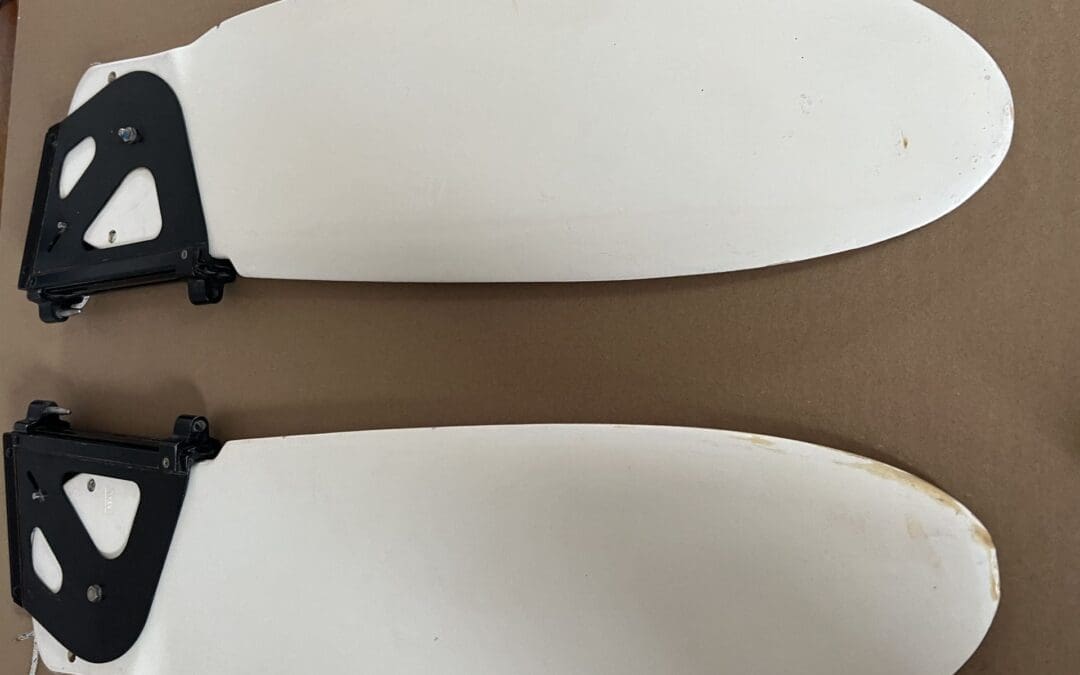 Tornado Rudders Extra aluminum casting