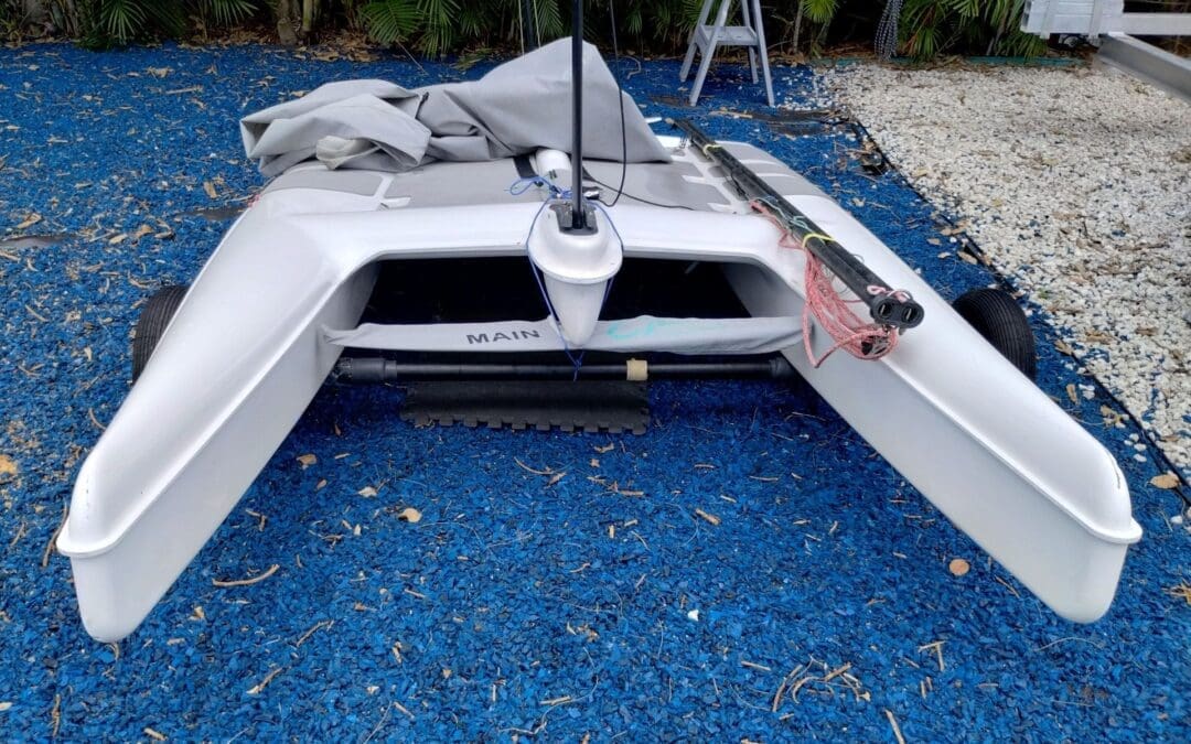 ufo foiling catamaran