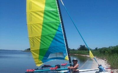 Hobie Getaway, 2008, with trailer