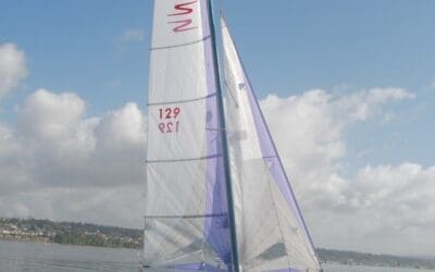 Stiletto 23 with carbon mast and trailer