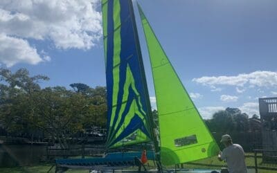 Hobie Getaway with Trailex Trailer
